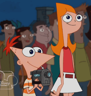 Peace between Phineas and Candace (animated) by jaycasey © deviantART