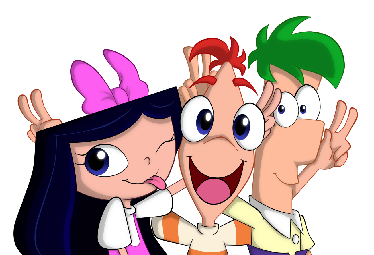 PnF Threesome (RECOLOR) bysweetcandyteardrop © deviantART
